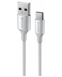 Swissten Textile II USB - USB-C Kабель для передачи данных и зарядки 1.5m