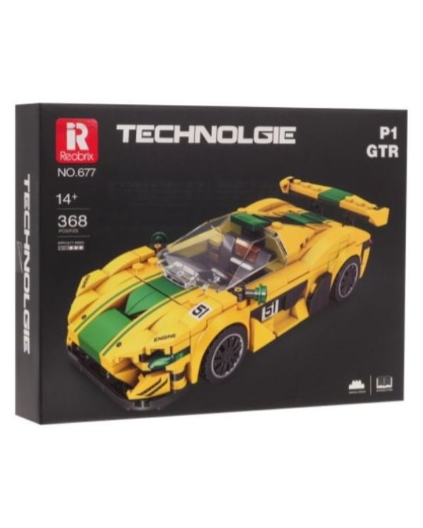 Reobrix Kонструктор спортивной машины 368шт