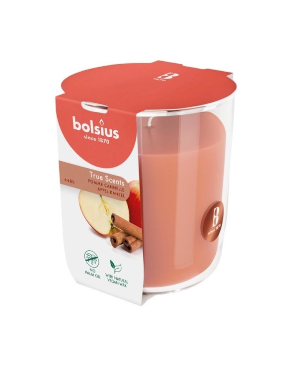 Bolsius True Scents Ароматическая Свеча 97x85mm Apple Cinnamon