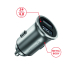 Swissten Metal Премиум Автомобильная зарядка 2 x USB / 4.8A