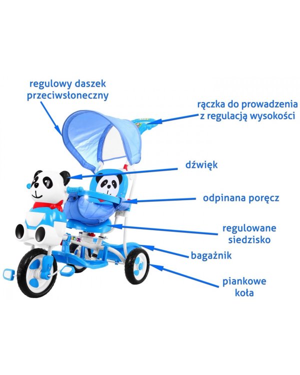 SportTrike PANDA Трехколесный Детский Bелосипед
