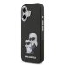 Karl Lagerfeld IML Aquarelle Karl and Choupette Case Защитный чехол для iPhone 17 / чёрный