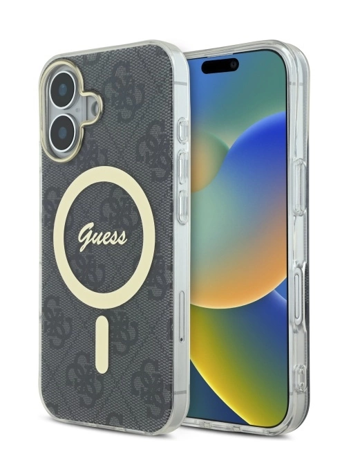 Guess IML 4G MagSafe Защитный Чехол для Apple iPhone 16