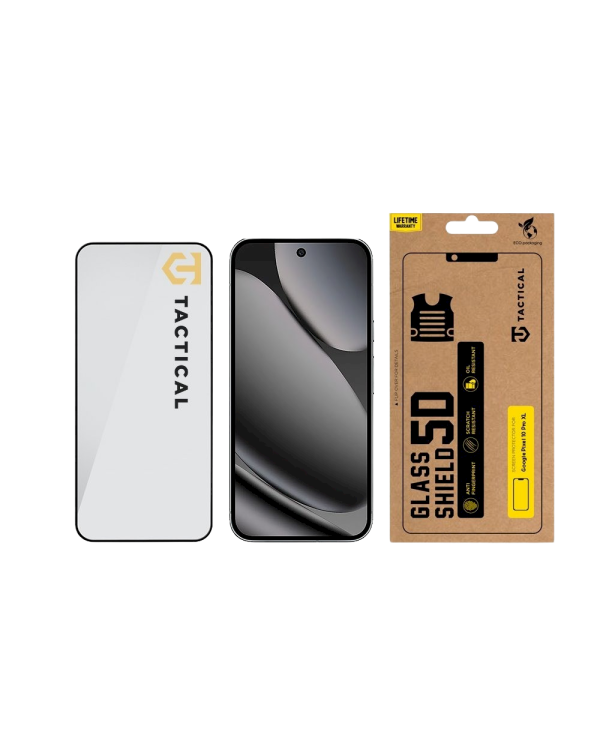 Tactical Glass Shield 5D Защитное стекло для Google Pixel 10 Pro XL / чёрный