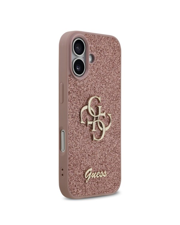 Дополнительное изображение книги «Guess PU Fixed Glitter 4G Metal Logo Case Чехол для Apple iPhone 17»