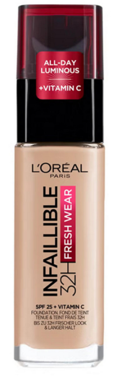 L'Oreal Paris Infaillible 24h Fresh Wear Жидкая основа 110 Vanille Rose 30ml