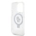 Karl Lagerfeld Ringstand Karl and Choupette MagSafe Case Защитный чехол для iPhone 15 Pro Max / белый