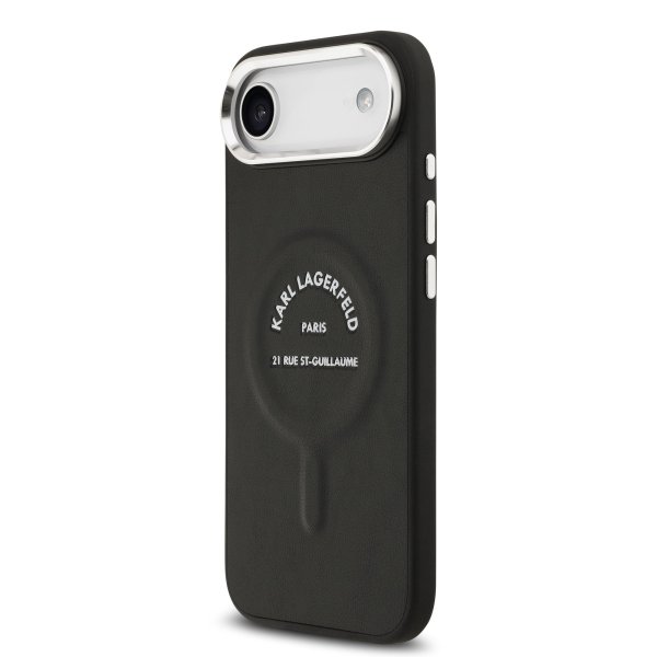 Karl Lagerfeld PU RSG Logo MagSafe Case Защитный чехол для iPhone Air / чёрный