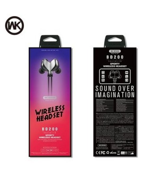 WK-Design Hi-Fi BD200 Премиум Bluetooth 4.2 / A2DP / HFP / HSP / AVRCP / Спортивные наушники