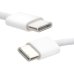 RoGer APUSC1 USB-C на USB-C Кабель данных и заряда 1m / в белой оплетке