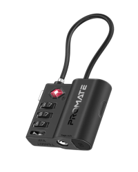 Promate TagLock Багажный замок TSA с Smart отслеживающей биркой и приложением Apple Find My