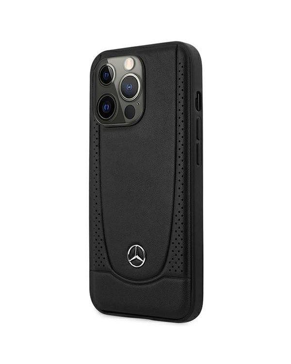 Mercedes Leather Urban Back Case Защитный Чехол для Apple iPhone 15 Pro Max