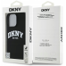 DKNY Silicone White Printed Logo MagSafe Защитный Чехол для Apple iPhone 16 Pro Max