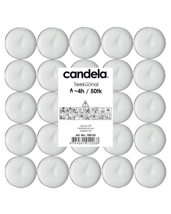 Candela Чайные Свечи 50шт