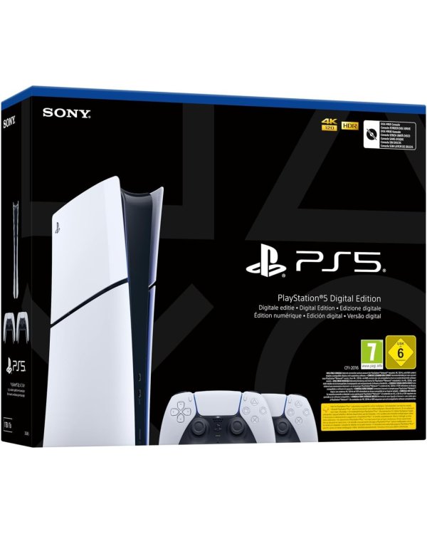 Sony PlayStation 5 Slim + Black Ops 6 Игровая приставка 1TB