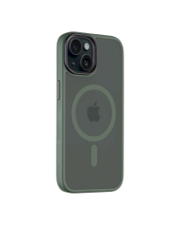 Tactical MagForce Hyperstealth Cover Защитный чехол для iPhone 15 / лесной зелёный
