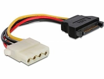 Gembird CC-SATA-PS-M Кабель SATA Male - MOLEX Female 0.15m