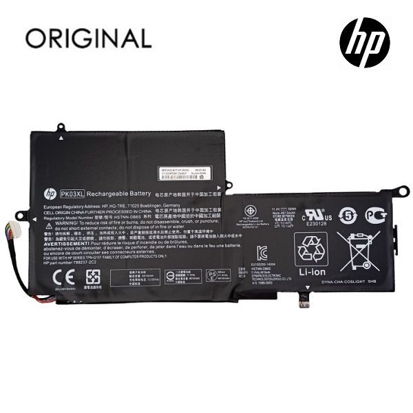 Оригинальная аккумуляторная батарея PK03XL для портативного компьютера HP 4913mAh