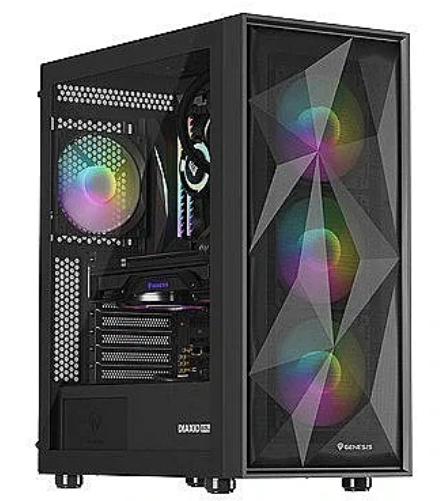 Genesis Diaxid 605 ARGB Midi Tower Корпус для Kомпьютера Genesis Diaxid 605 ARGB Midi Tower Корпус для Kомпьютера