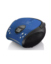 Lenco SCD-24 Цифровая FM Акустическая система Синяя