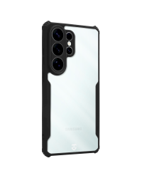 Tactical Quantum Stealth Cover Защитный чехол для Samsung Galaxy S26 Ultra / прозрачный/чёрный