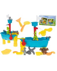 RoGer Игровой Столик Для Воды И Песка «Пиратский Корабль» 25шт