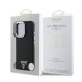 Guess PU Grained Triangle Logo MagSafe Case Защитный чехол для iPhone 16 Pro Max / чёрный
