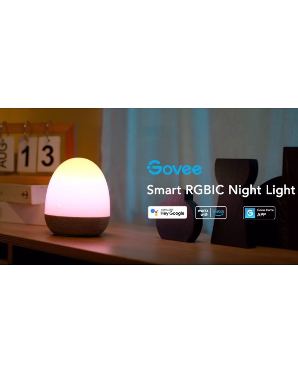 Govee H6057 RGBIC Smart Night Lights Bluetooth / Wi-Fi / 3000mAh