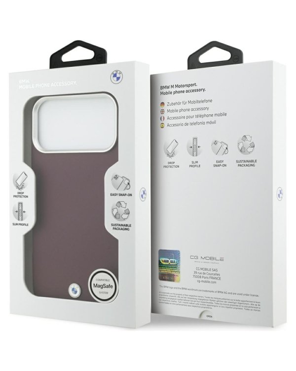 BMW Sign Full Wrapped Metal MagSafe Case Защитный Чехол для Apple iPhone 17 Pro Max