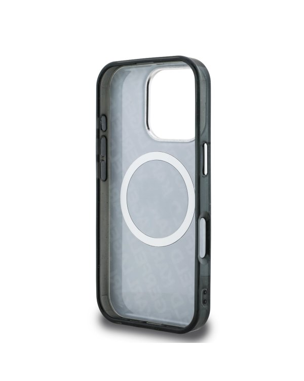 Karl Lagerfeld IML K&CH Heads Repeated Logo MagSafe Case Чехол для Apple iPhone 16 Pro Max