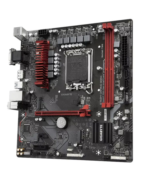 Gigabyte GAMING DDR4 Материнская плата Intel B760 / Express LGA 1700 micro / ATX