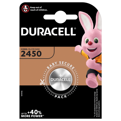 Duracell CR2450 Tаблетка 3V литиевая батарея