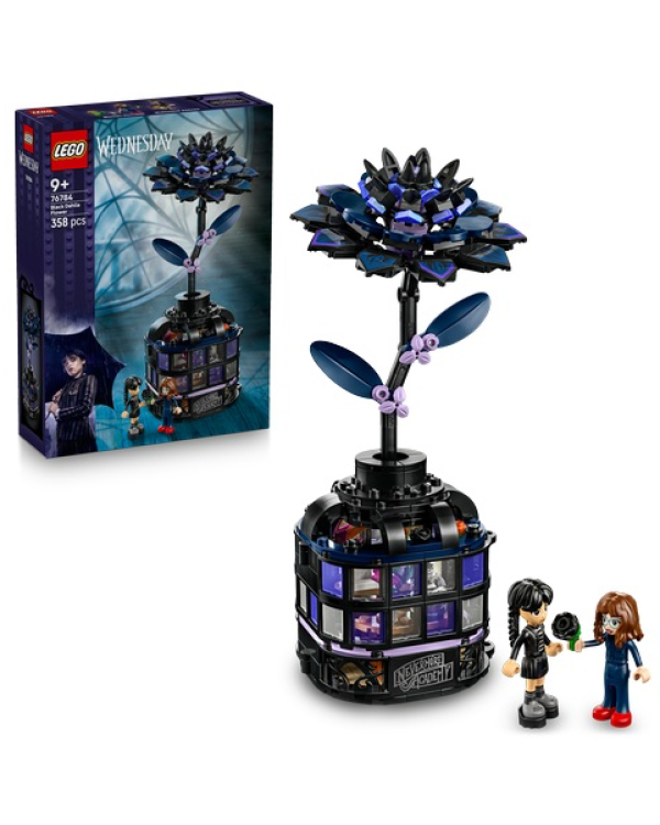 Дополнительное изображение книги «LEGO 76784 Wednesday Black Dahlia Flower Конструктор»