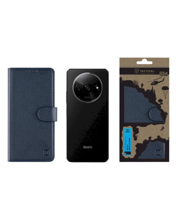 Tactical Field Notes Защитный чехол для Xiaomi Redmi A3 2024 / синий
