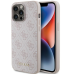 Guess PU 4G Metal Logo Case Защитный Чехол для Apple iPhone 15 Pro Max
