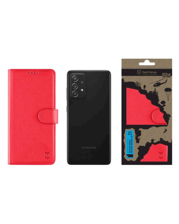 Tactical Field Notes Защитный чехол для Samsung Galaxy A52/A52 5G/A52s 5G / красный