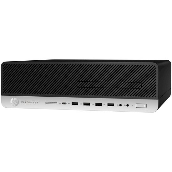 HP EliteDesk 800 G4 SFF Стационарный компьютер i5-8500T / 8GB DDR4 / 256GB SSD / Windows 11 Pro / Refurbished