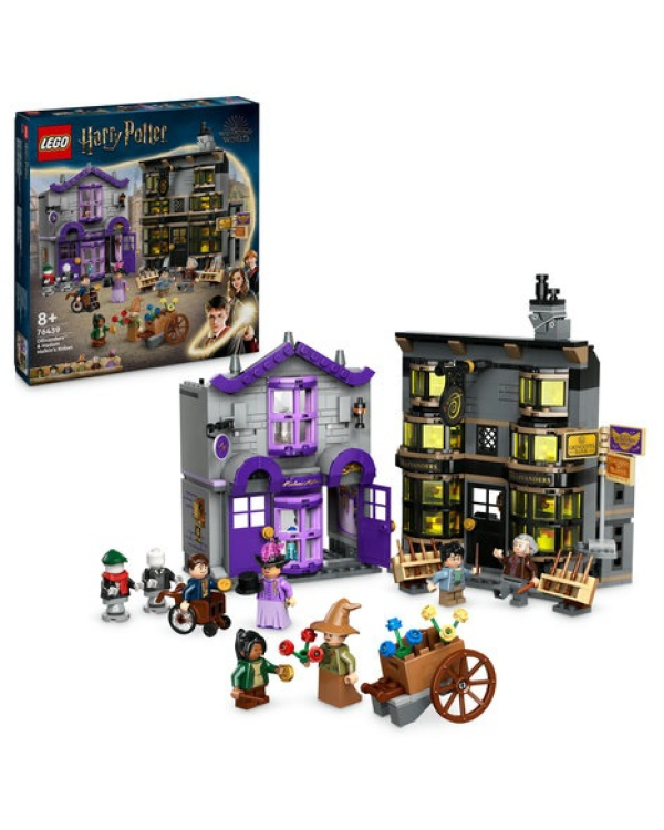 Дополнительное изображение книги «LEGO Harry Potter 76439 Ollivander and Madame Malkins Shops Конструктор»