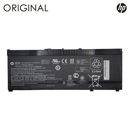 Оригинальная аккумуляторная батарея SR03XL для портативного компьютера HP 4550mAh