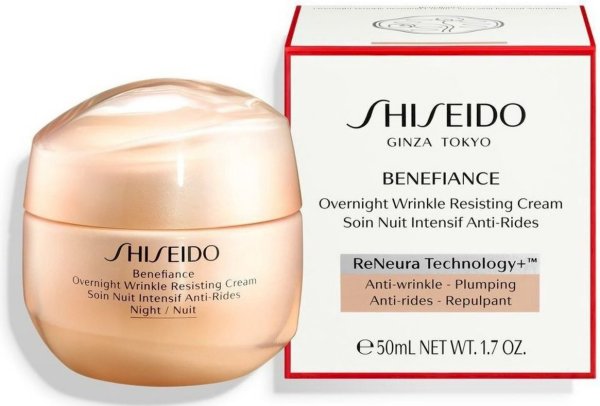 Shiseido Benefiance Overnight Wrinkle Resisting Ночной крем 50 ml