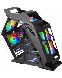 Mars Gaming MC61 Компьютерный корпус M-ATX / 4x FAN / ARGB Chroma