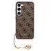 Guess 4G Charm Case Защитный чехол для Samsung Galaxy S23 / коричневый