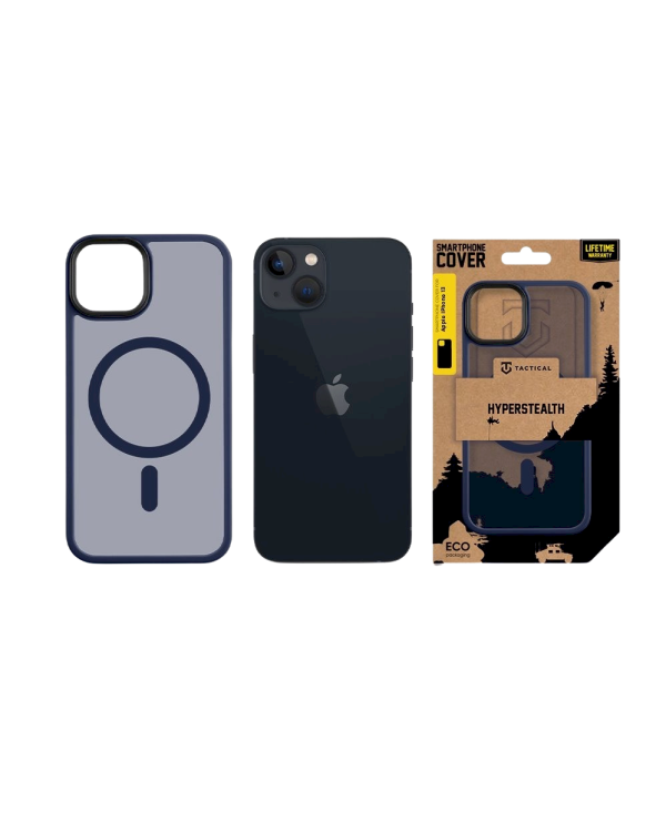 Дополнительное изображение книги «Tactical MagForce Hyperstealth Cover Защитный чехол для iPhone 13 / тёмно-синий»