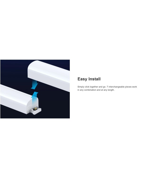 Govee B6062 Glide Wall RGBIC LED Smart Light Bluetooth / Wi-Fi / 6+1 pcs