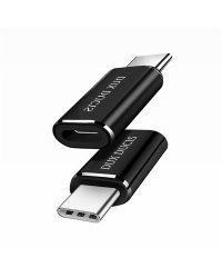 Dux Ducis Универсальный Адаптер Micro USB к USB Type-C Подключение Black (EU Blister)