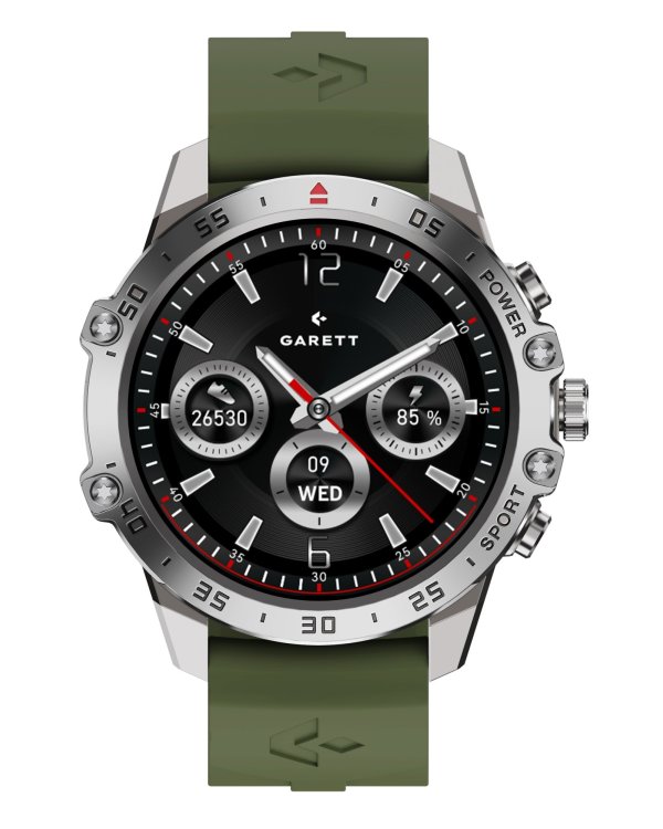 Garett V14 Silver steel Смарт-часы