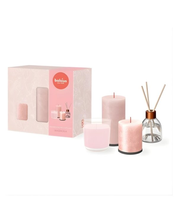 Bolsius Home Sweet Home Подарочный Набор Magnolia