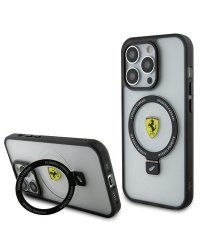 Ferrari Ring Stand MagSafe Back Case Защитный Чехол для Apple iPhone 15 Pro