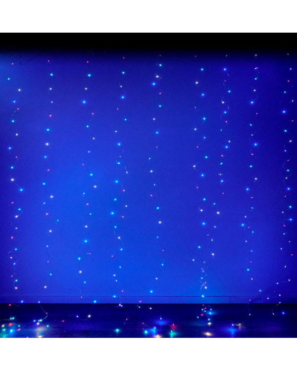 Дополнительное изображение книги «RoGer LED Гирлянда 3x3m / 300LED Разноцветный»