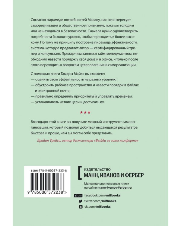 Пирамида эффективности. От разрозненных техник к цельной системе